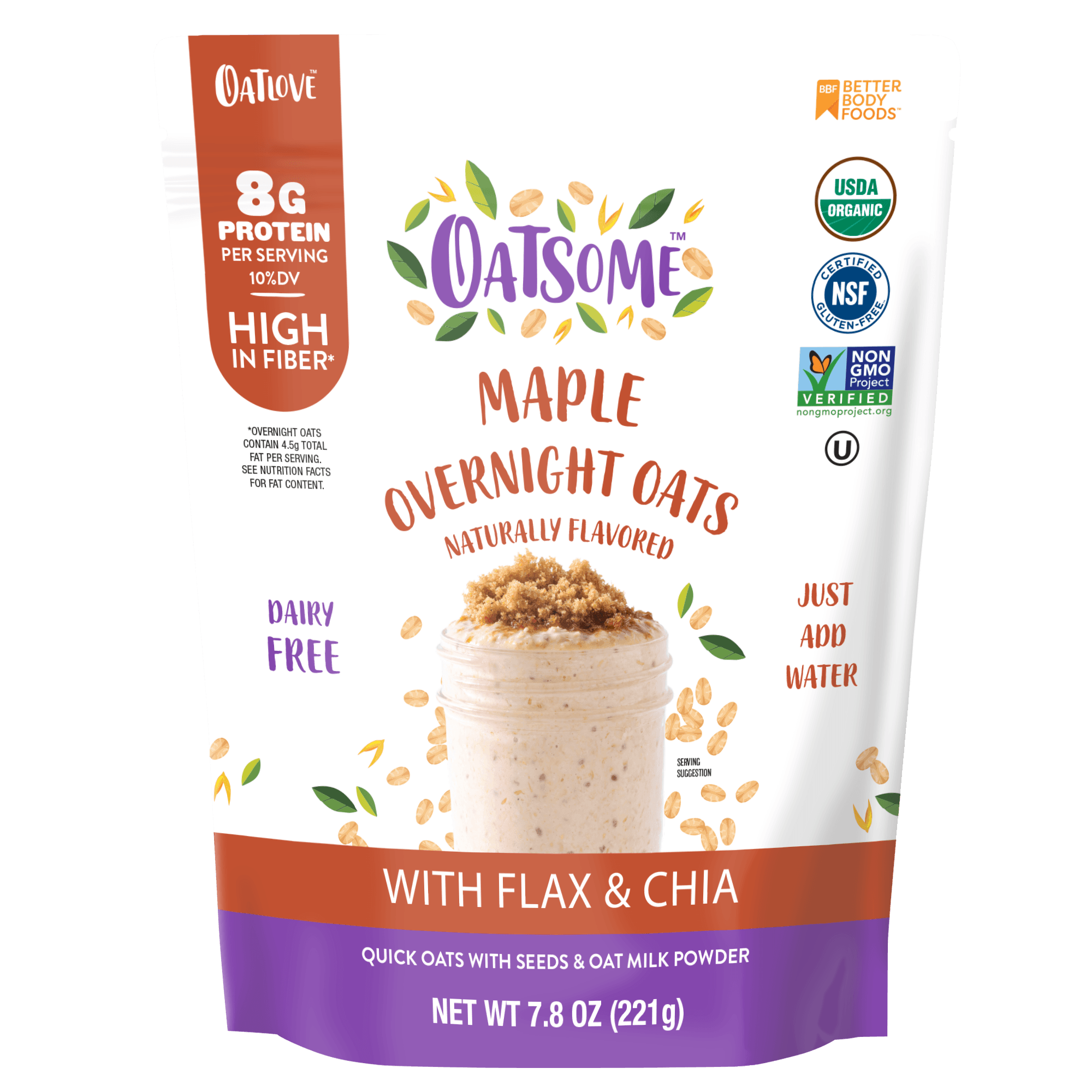 Maple Overnight Oats