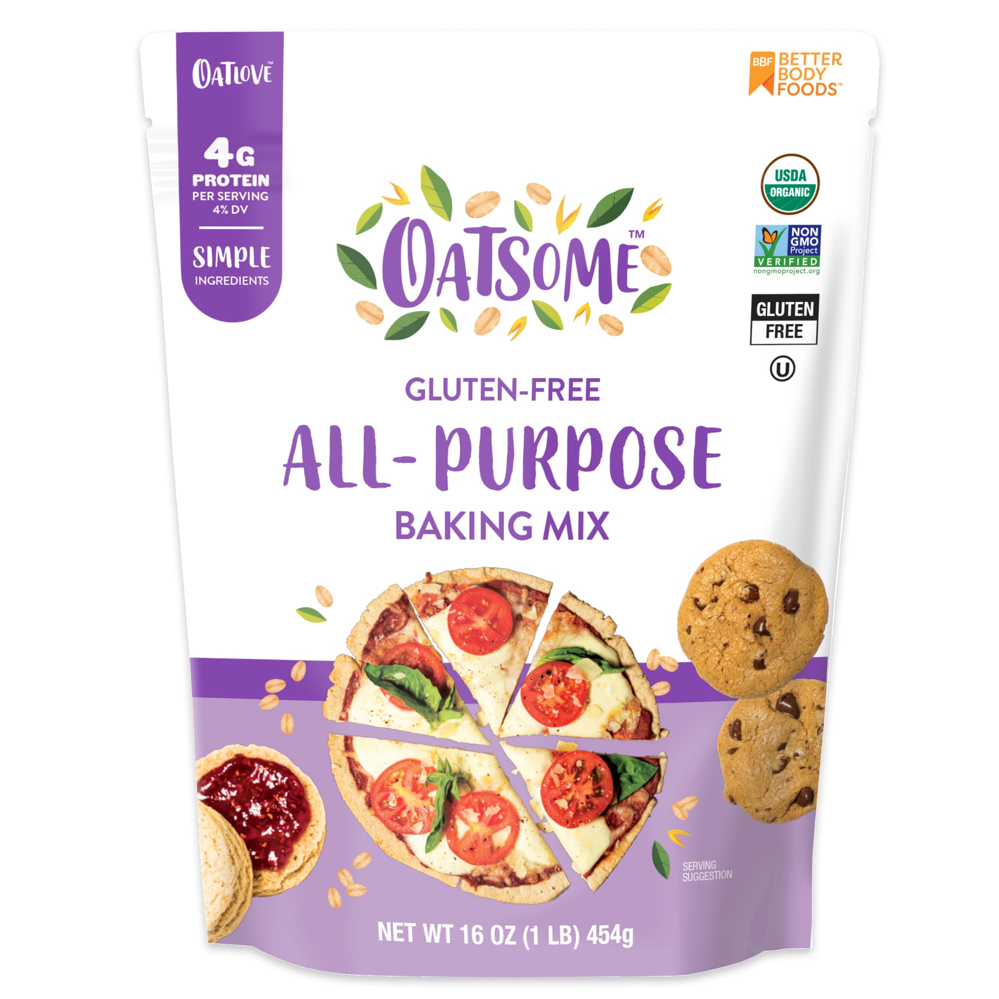 Oatsome Gluten-Free All-Purpose Baking Mix