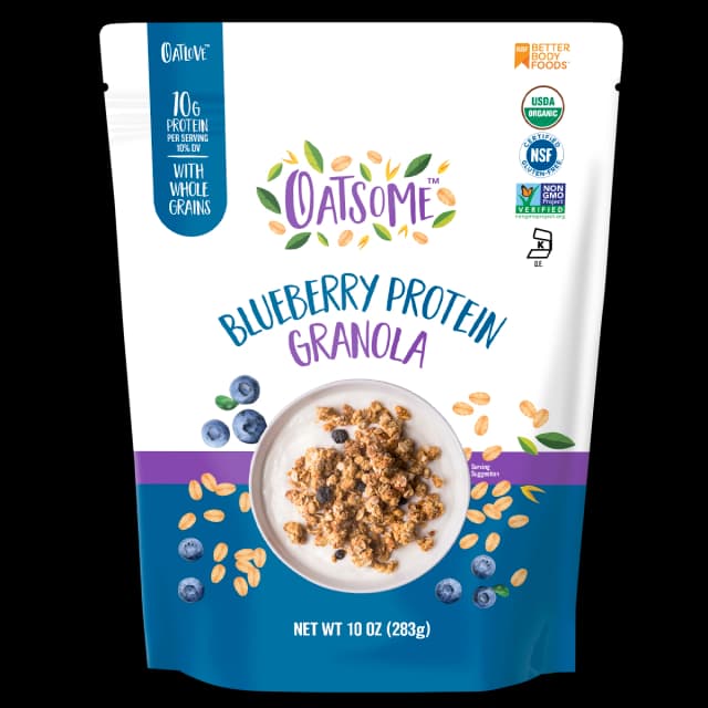 Blueberry Protein Granola 