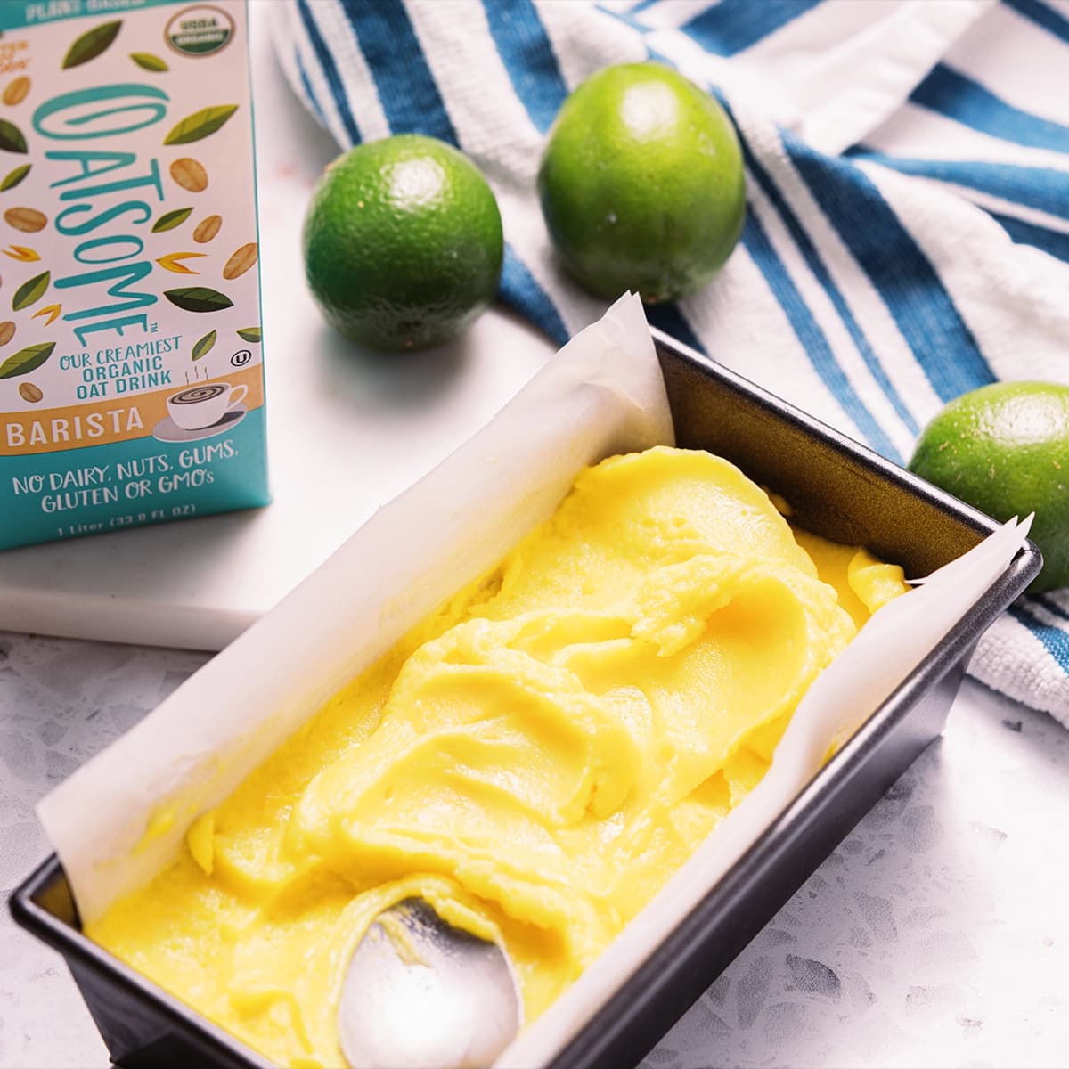 3-Ingredient Mango Sorbet