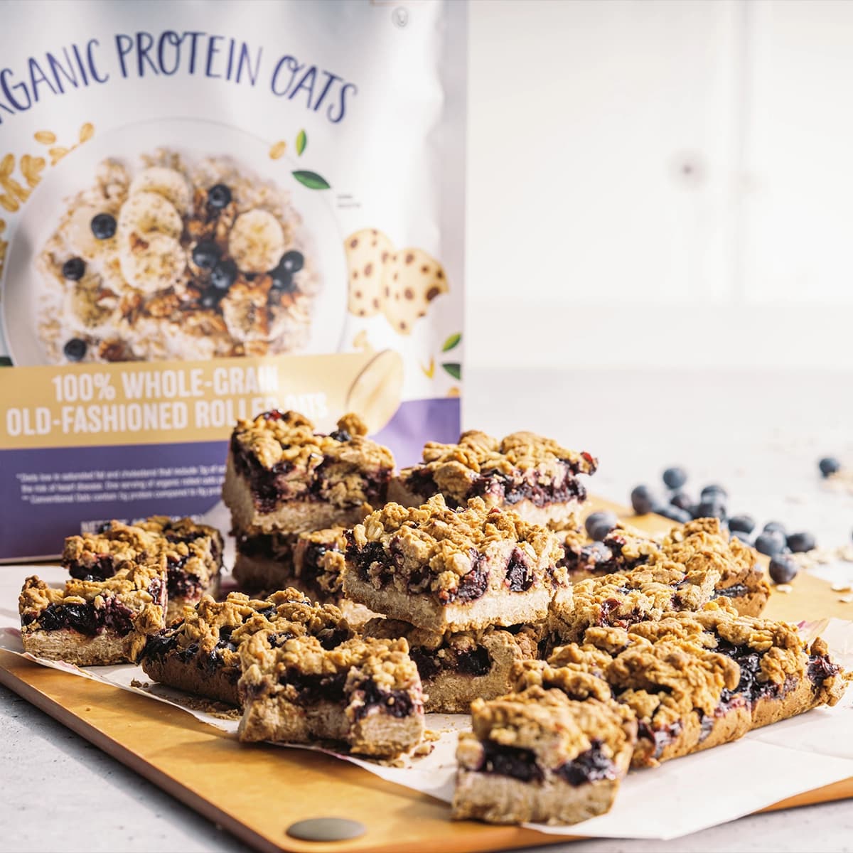 Berry Oat Bars