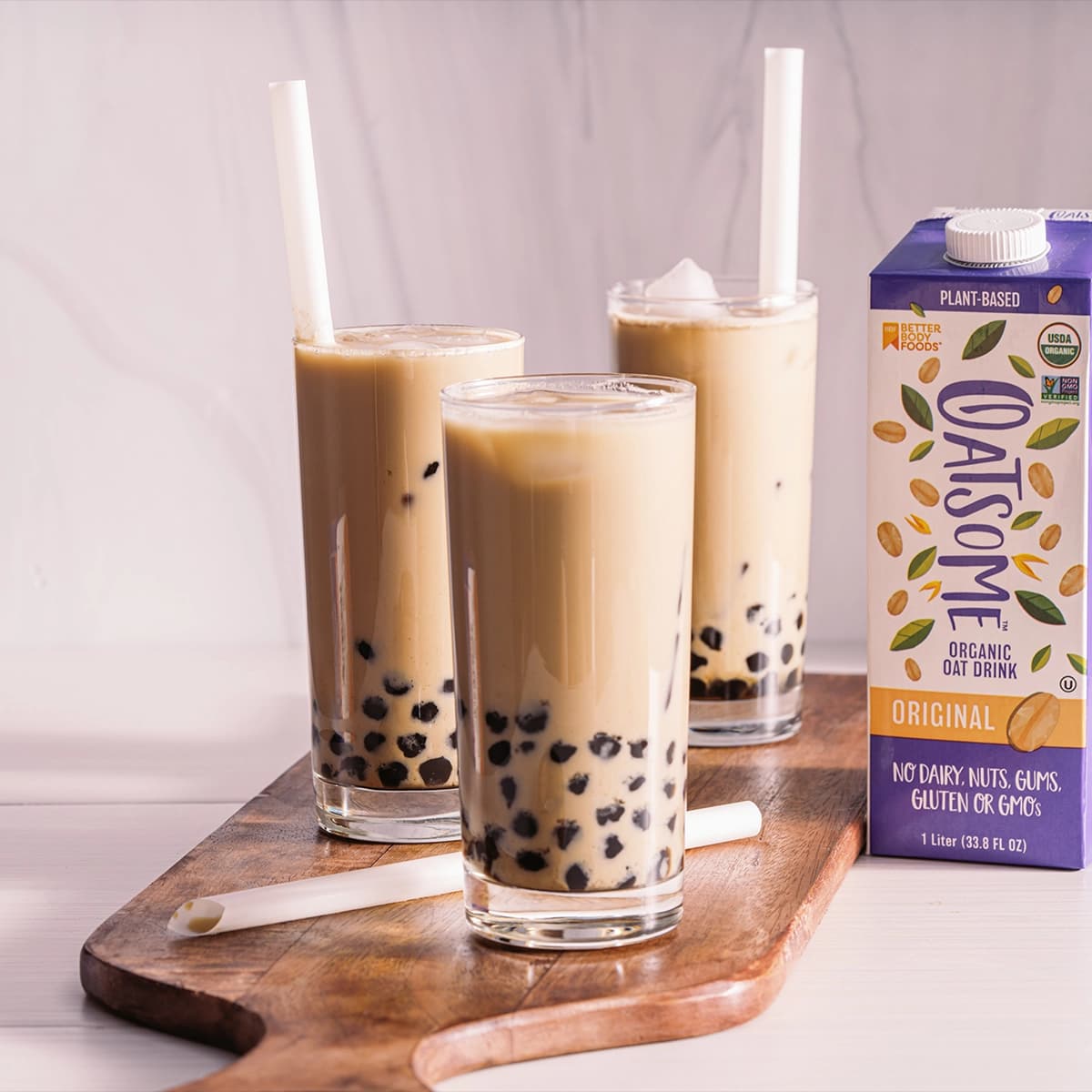 Boba Oat Milk Tea