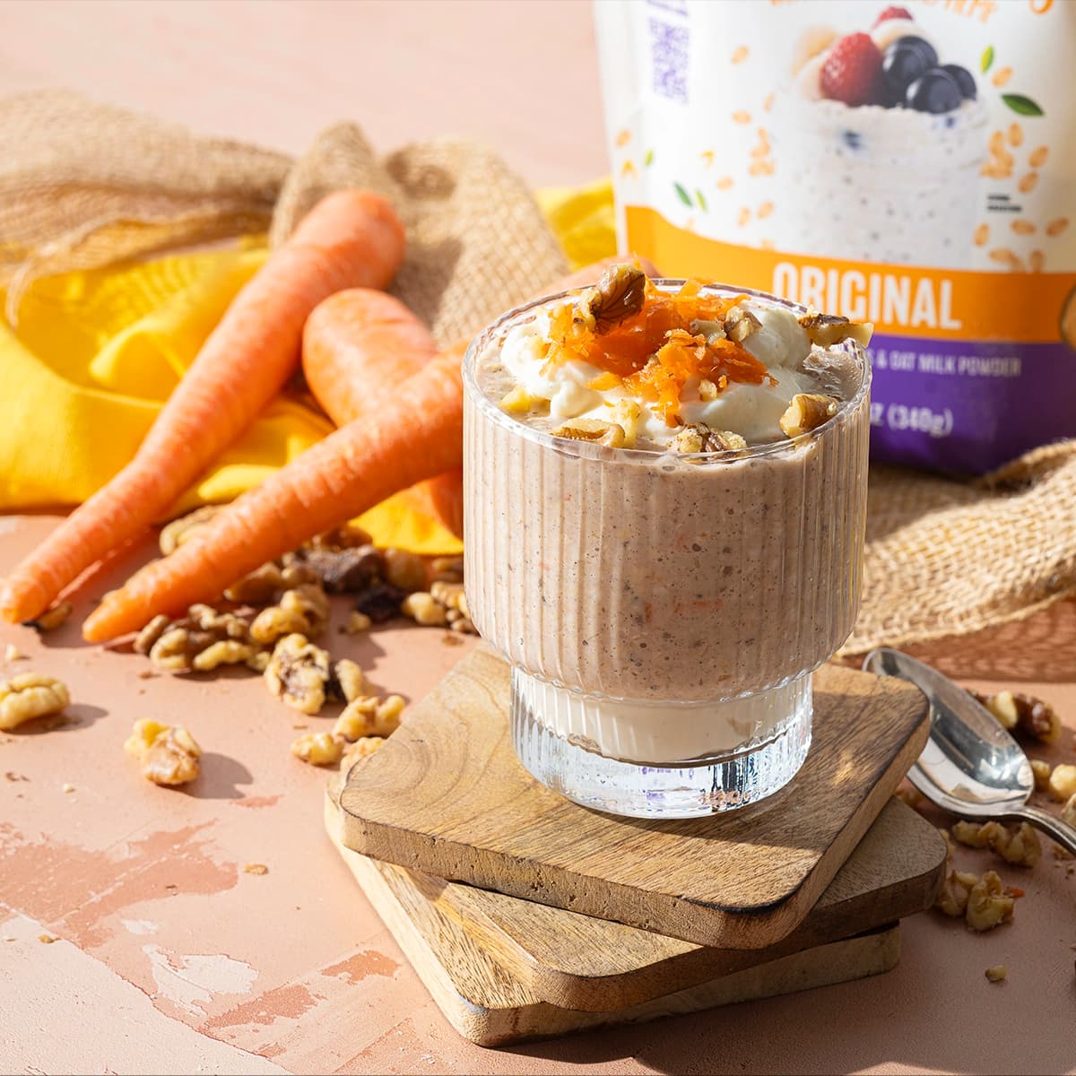Carrot Cake Overnight Oats