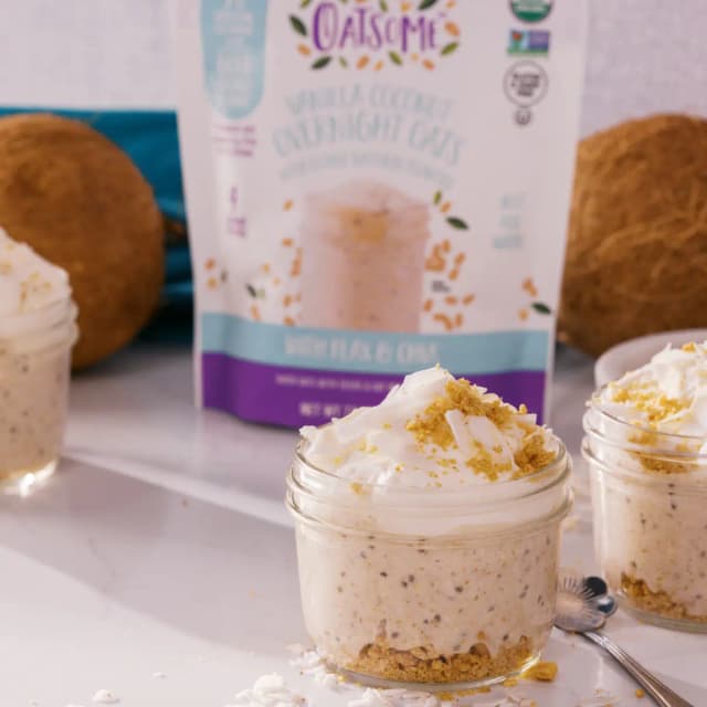 Coconut Cream Pie Overnight Oats