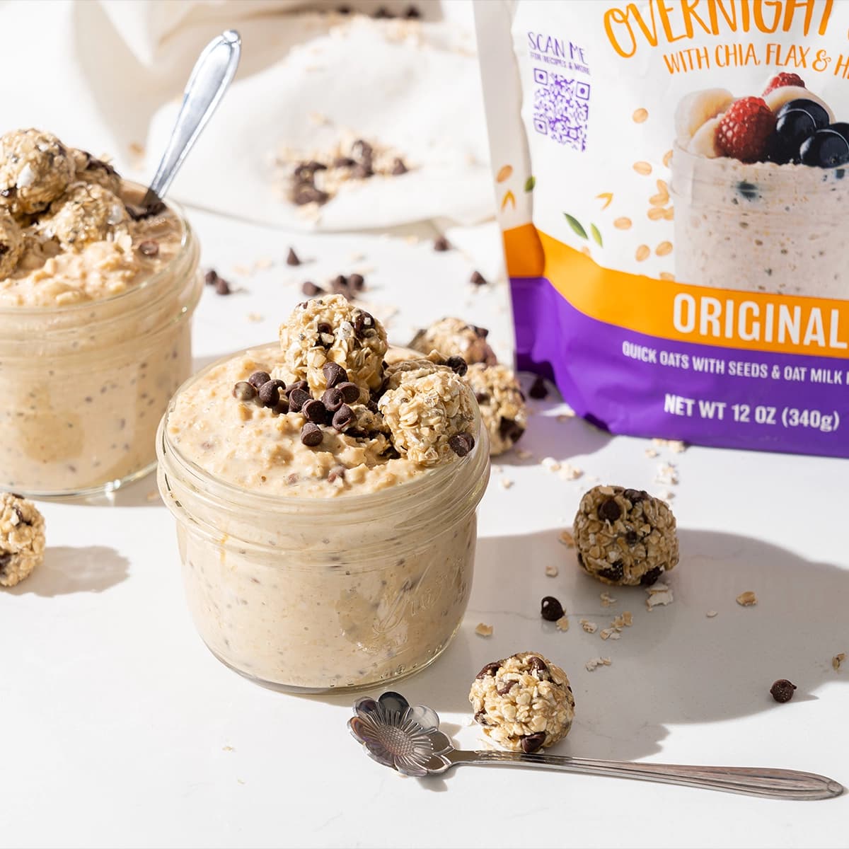 Cookie Dough Overnight Oats