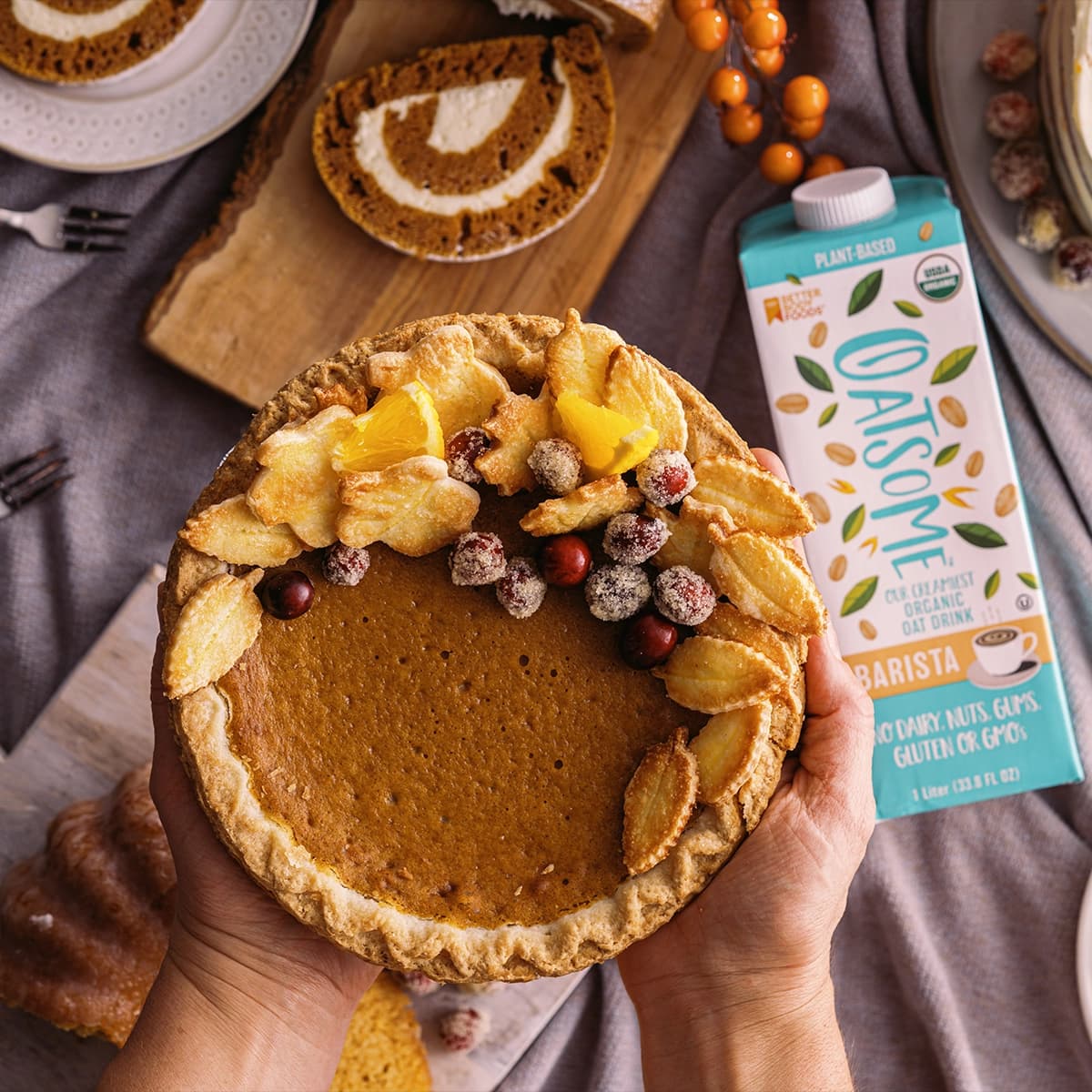 Dairy-Free Pumpkin Pie
