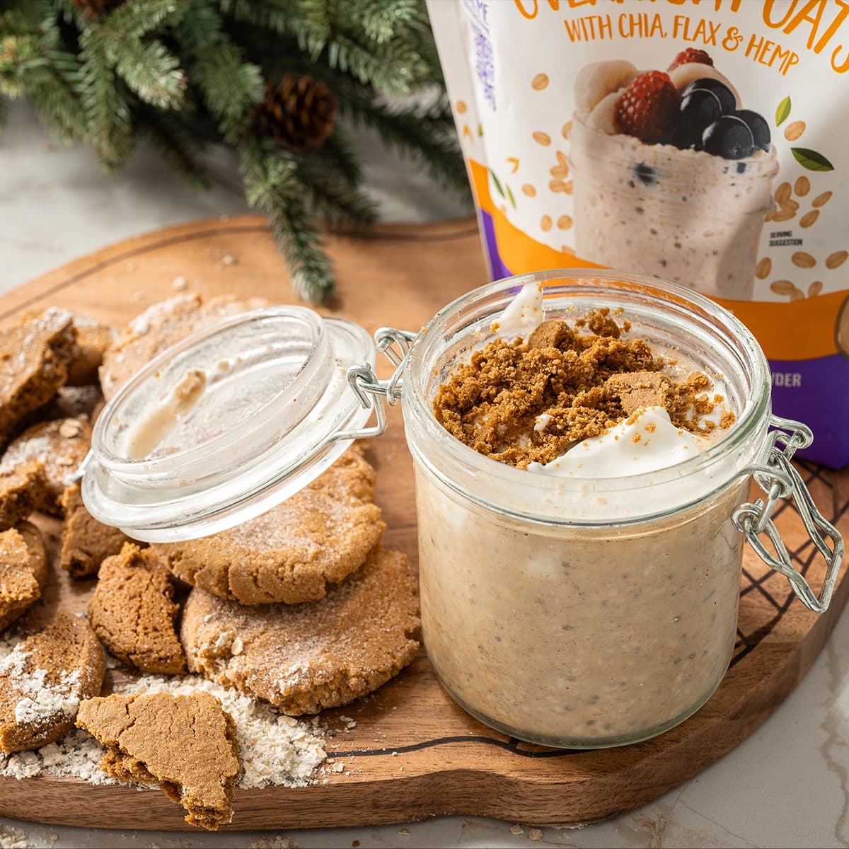 Gingerbread Overnight Oats