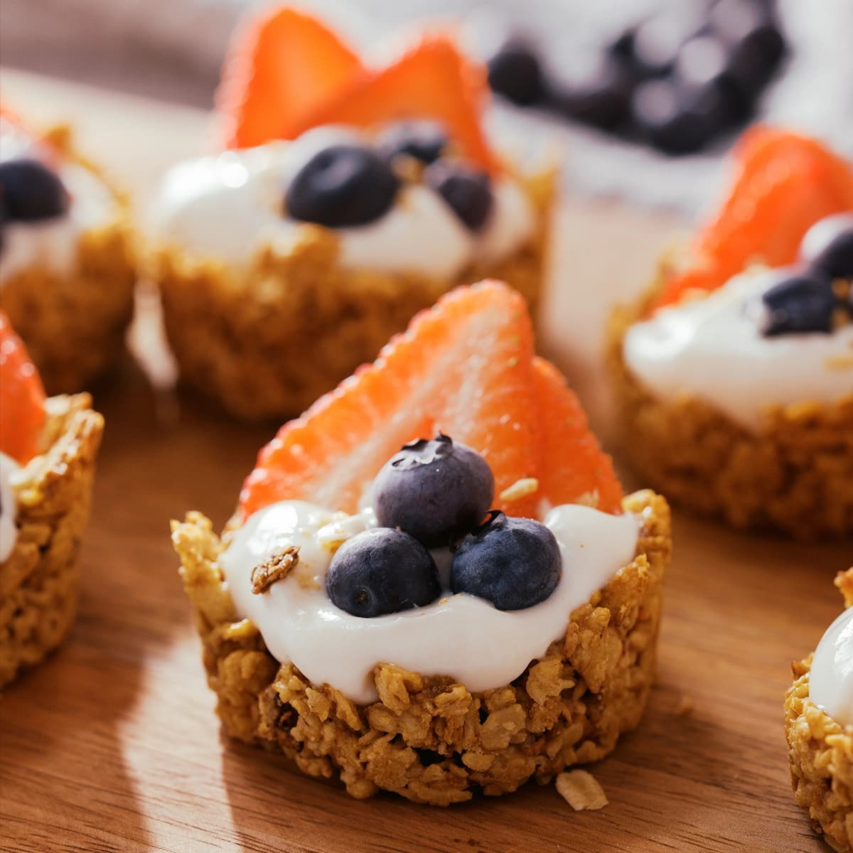 Gluten-Free Granola Yogurt Cups