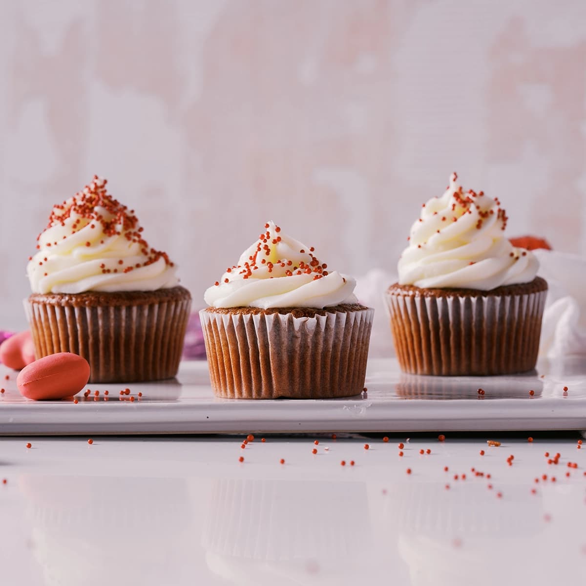 Gluten Free Red Velvet Cup Cakes 