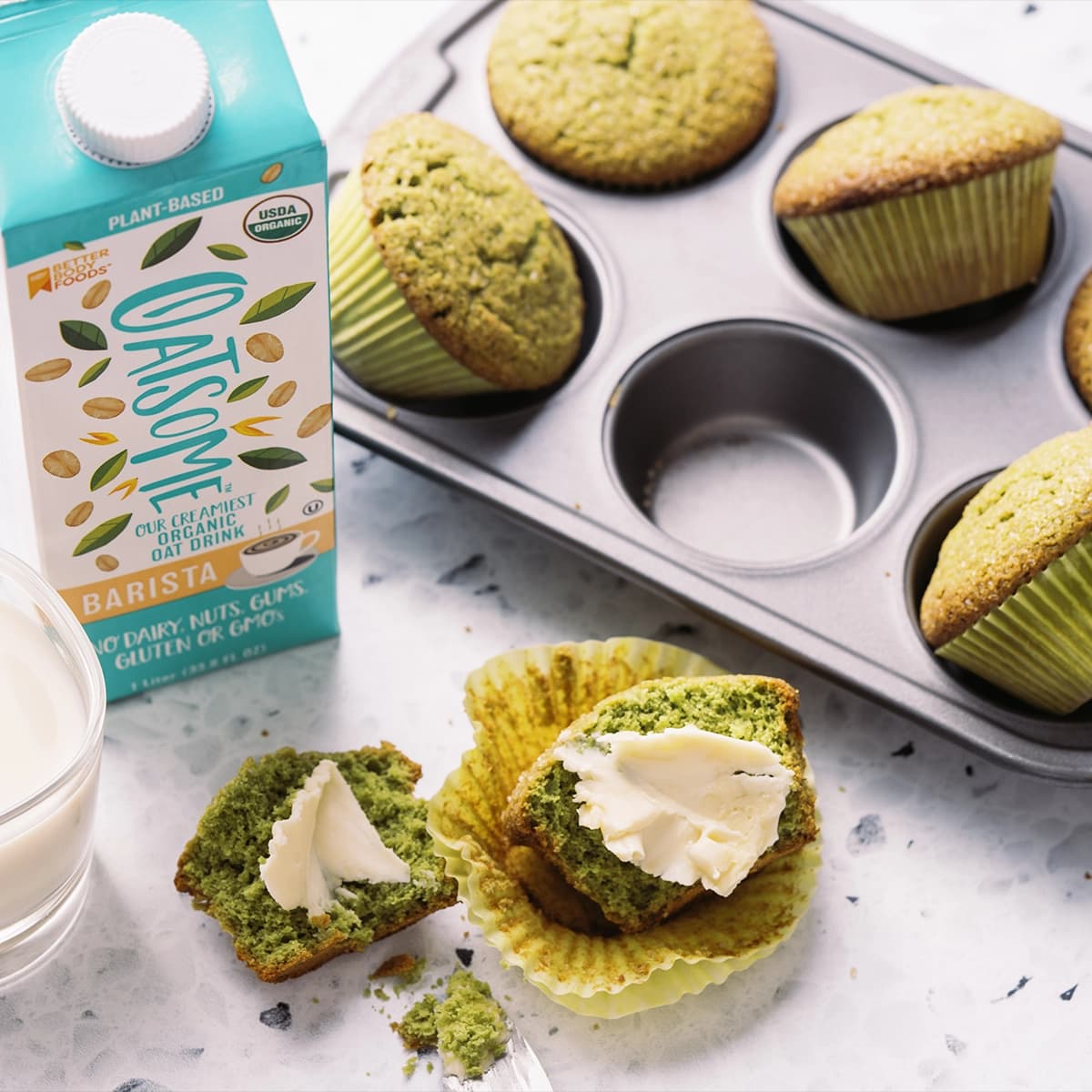 Matcha Muffins