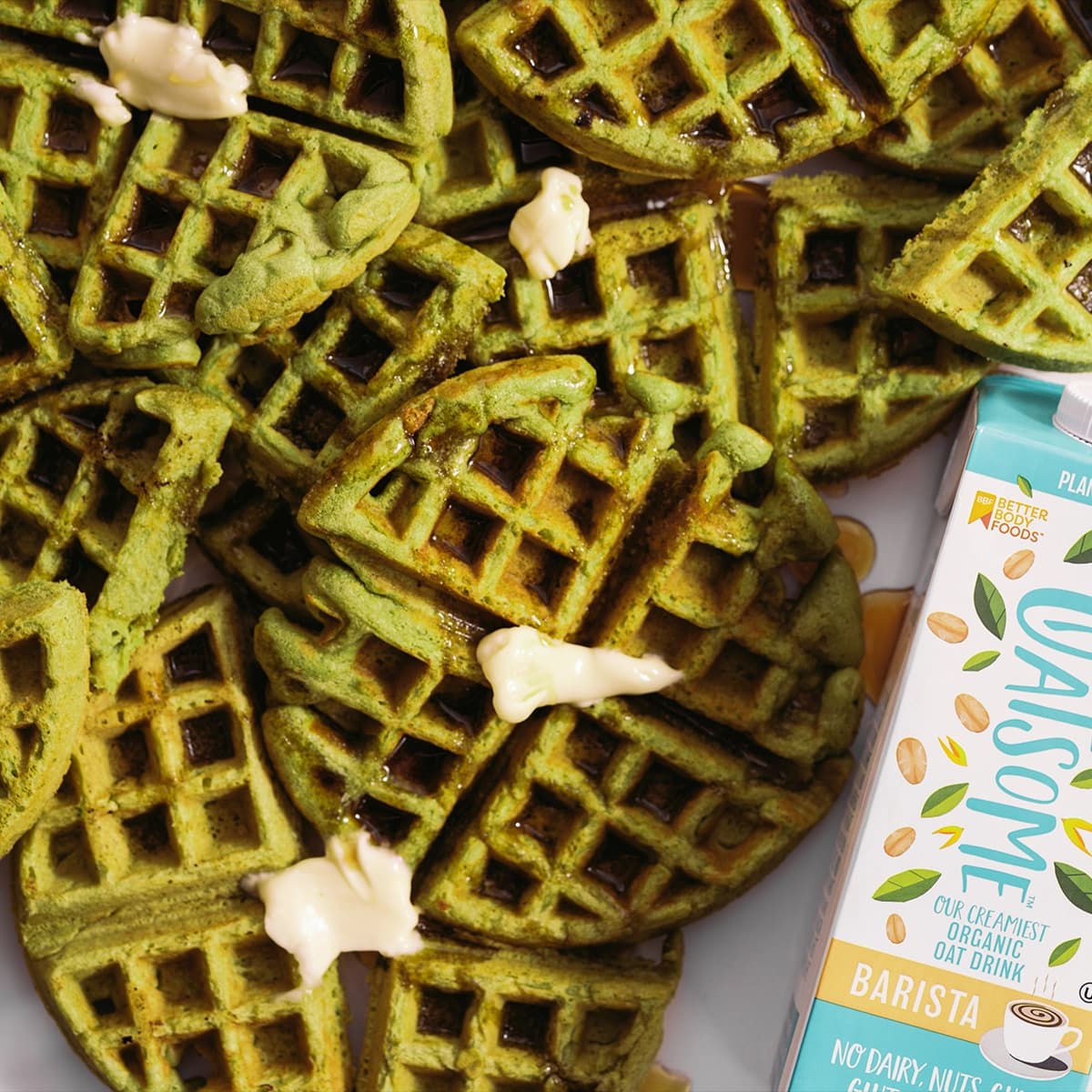 Matcha Waffles