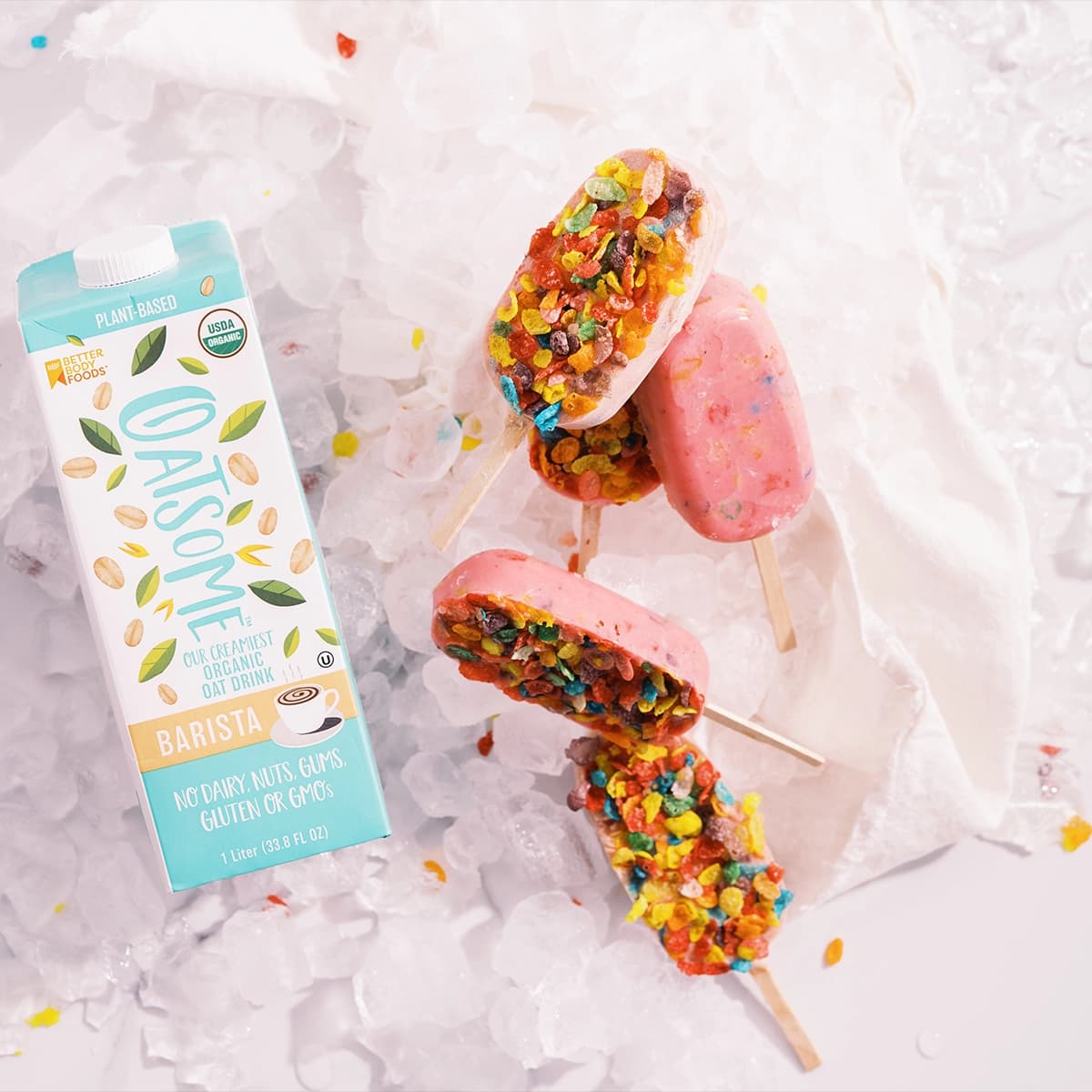 Milk & Cereal Pops