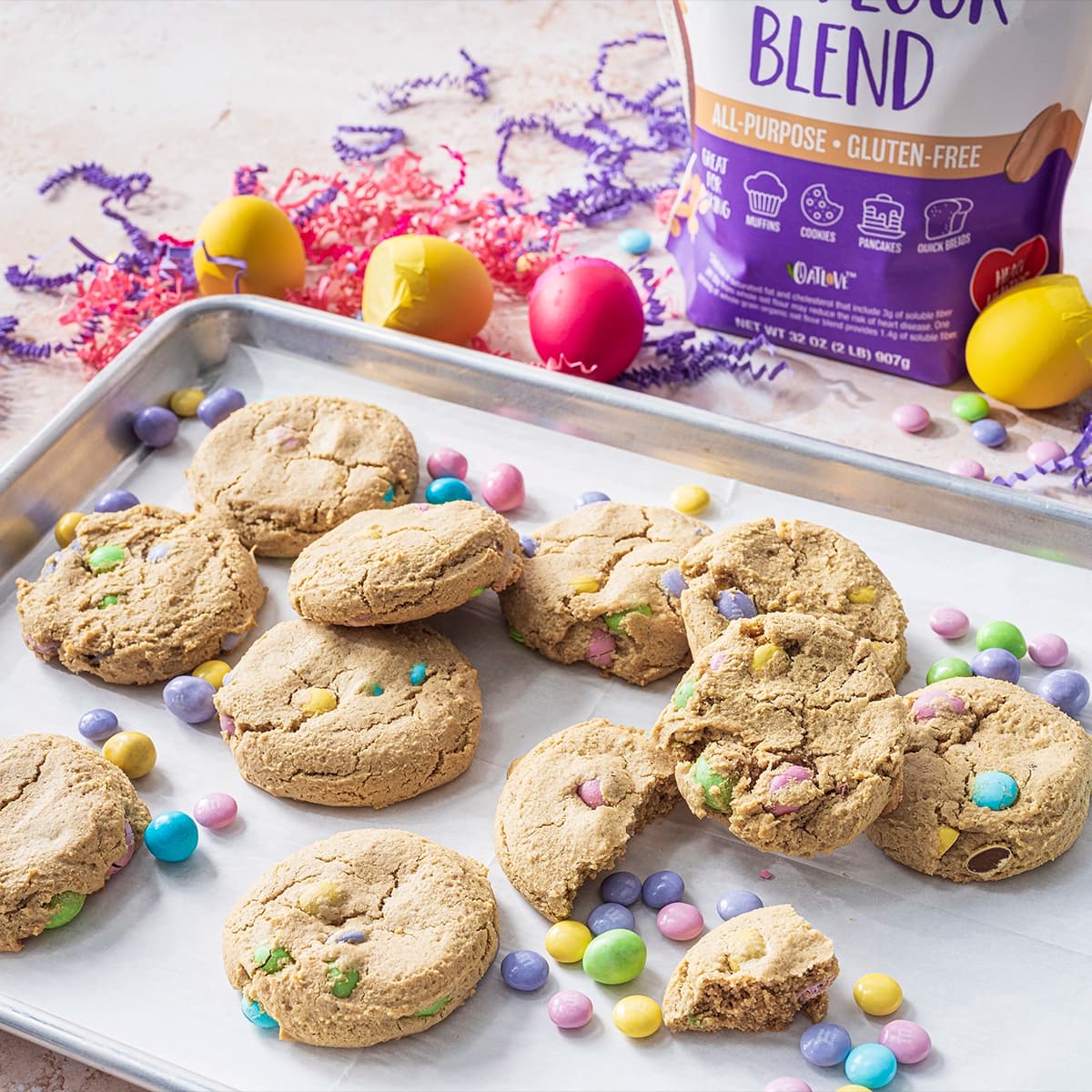 Oat Flour Easter Cookies