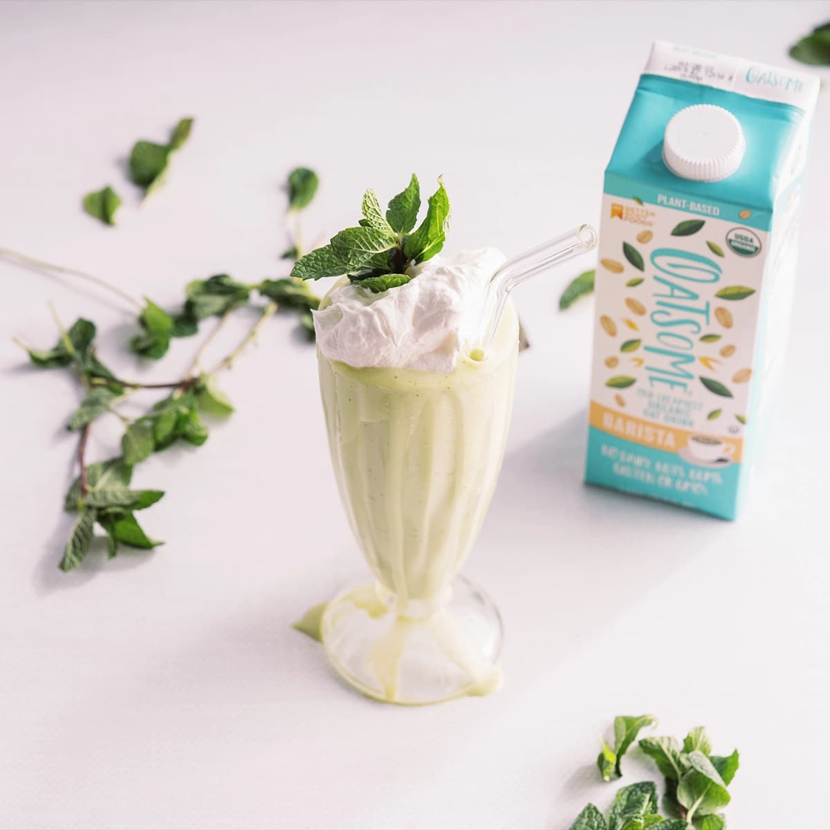 Oat Milk Shamrock Shake