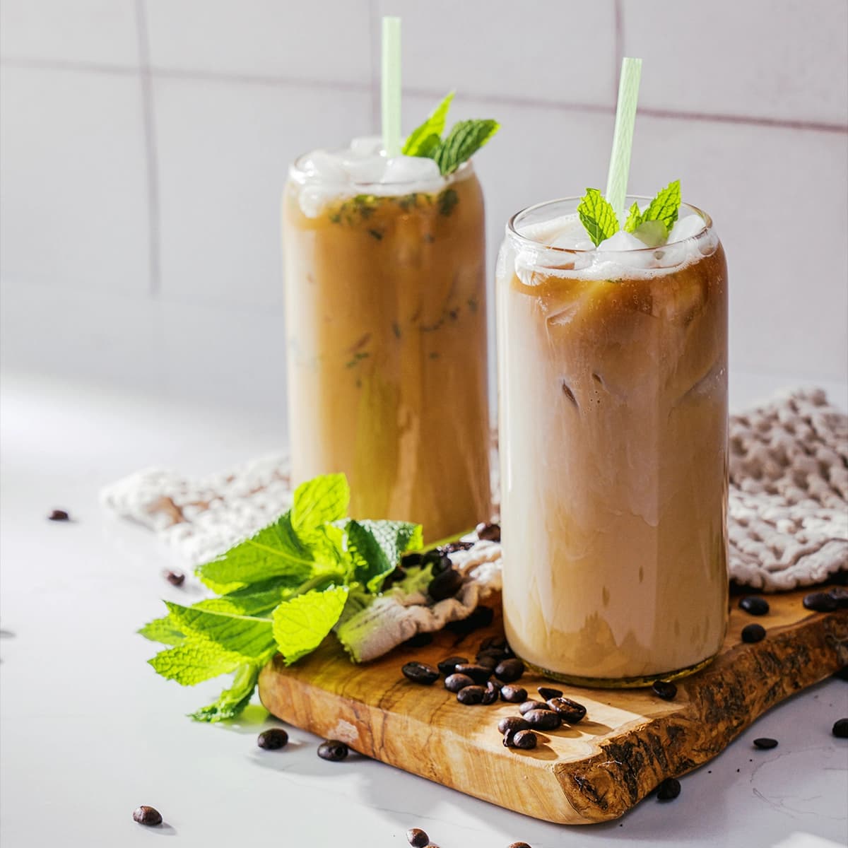 Mint Mojito Oat Milk Iced Coffee