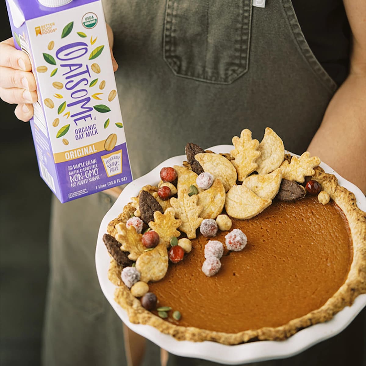 Pumpkin Pie With Oatsome