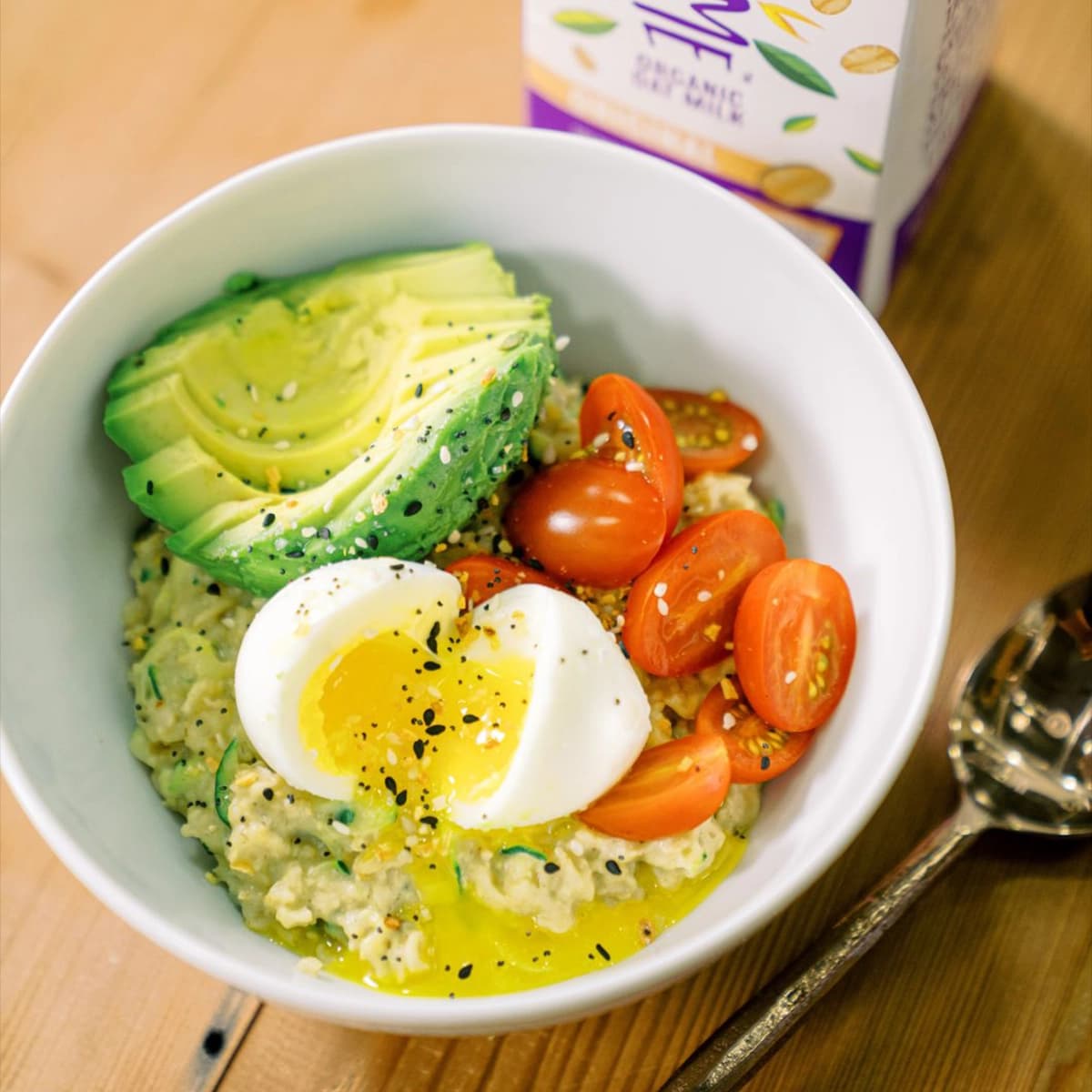 Savory Oats with Zucchini