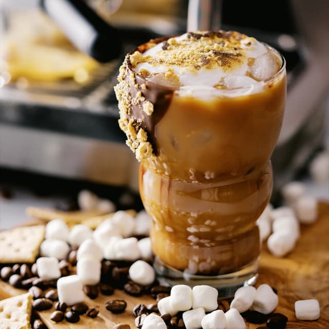 S'mores Iced Latte