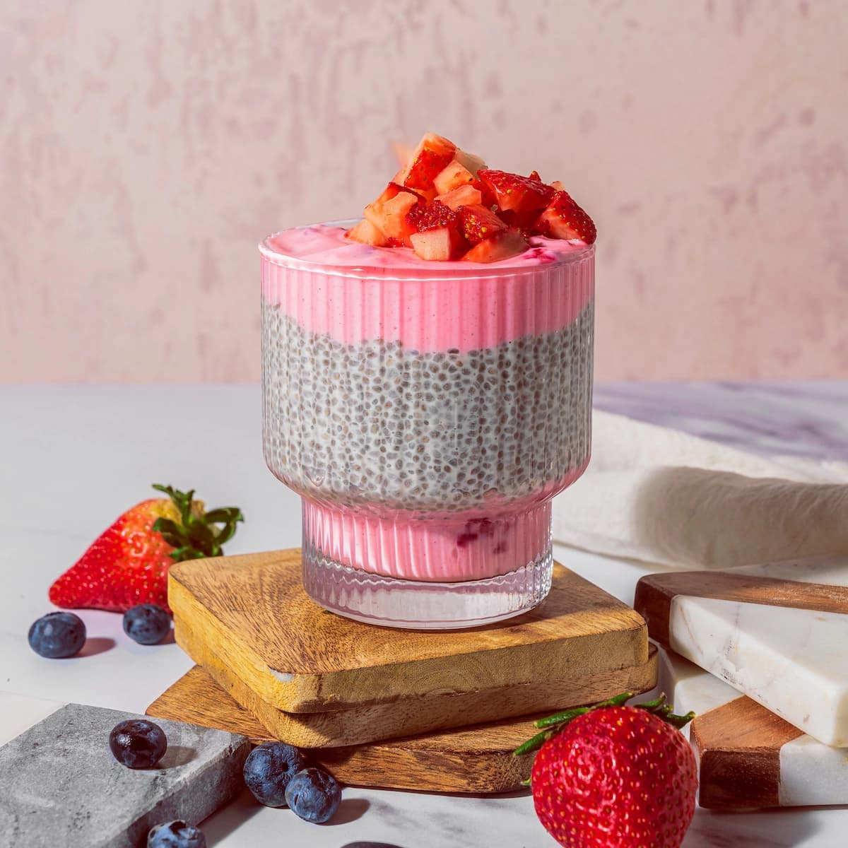 Strawberry Chia Pudding