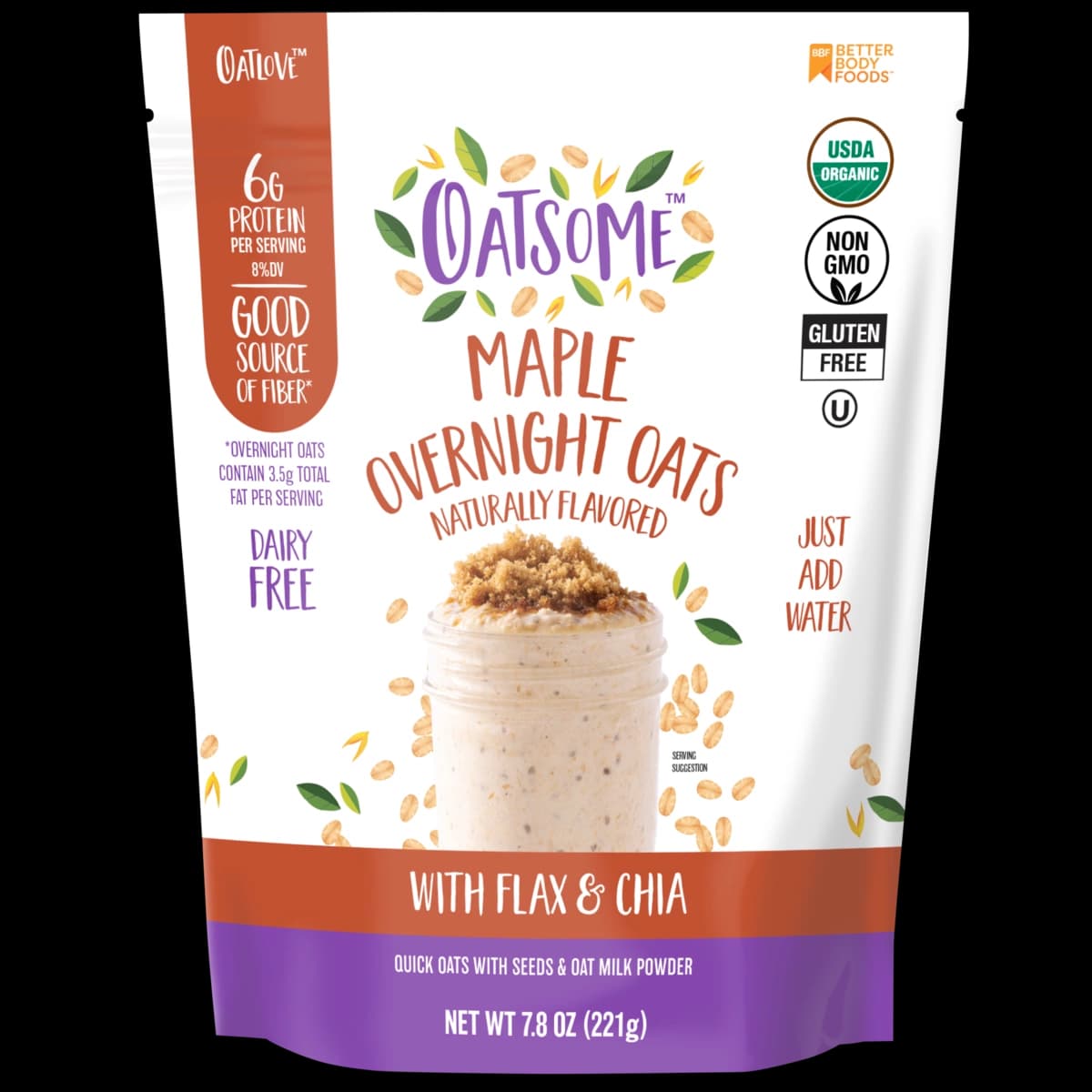 Maple Overnight Oats