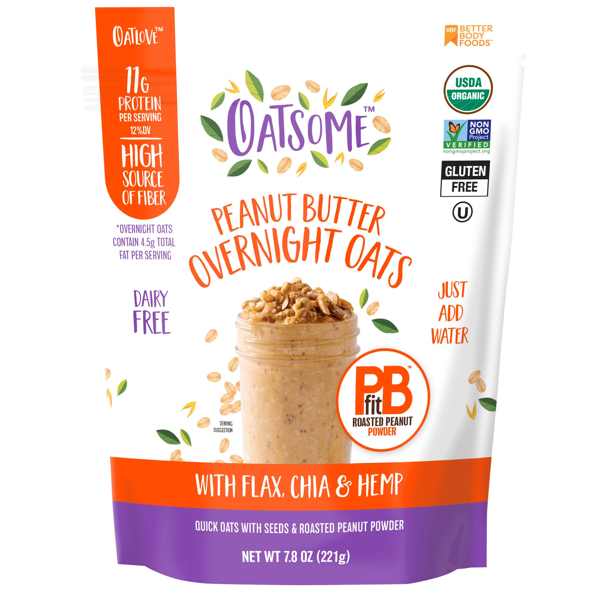 Peanut Butter Overnight Oats