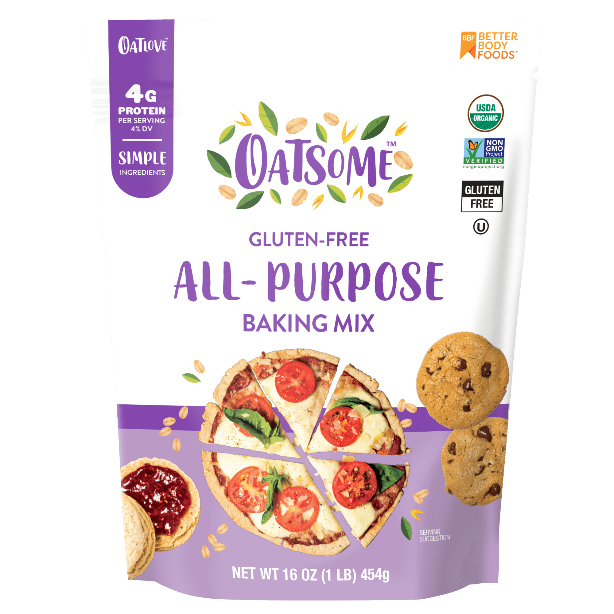 Oatsome Gluten-Free All-Purpose Baking Mix