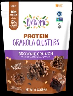 Oatsome Protein Brownie Crunch Granola Clusters