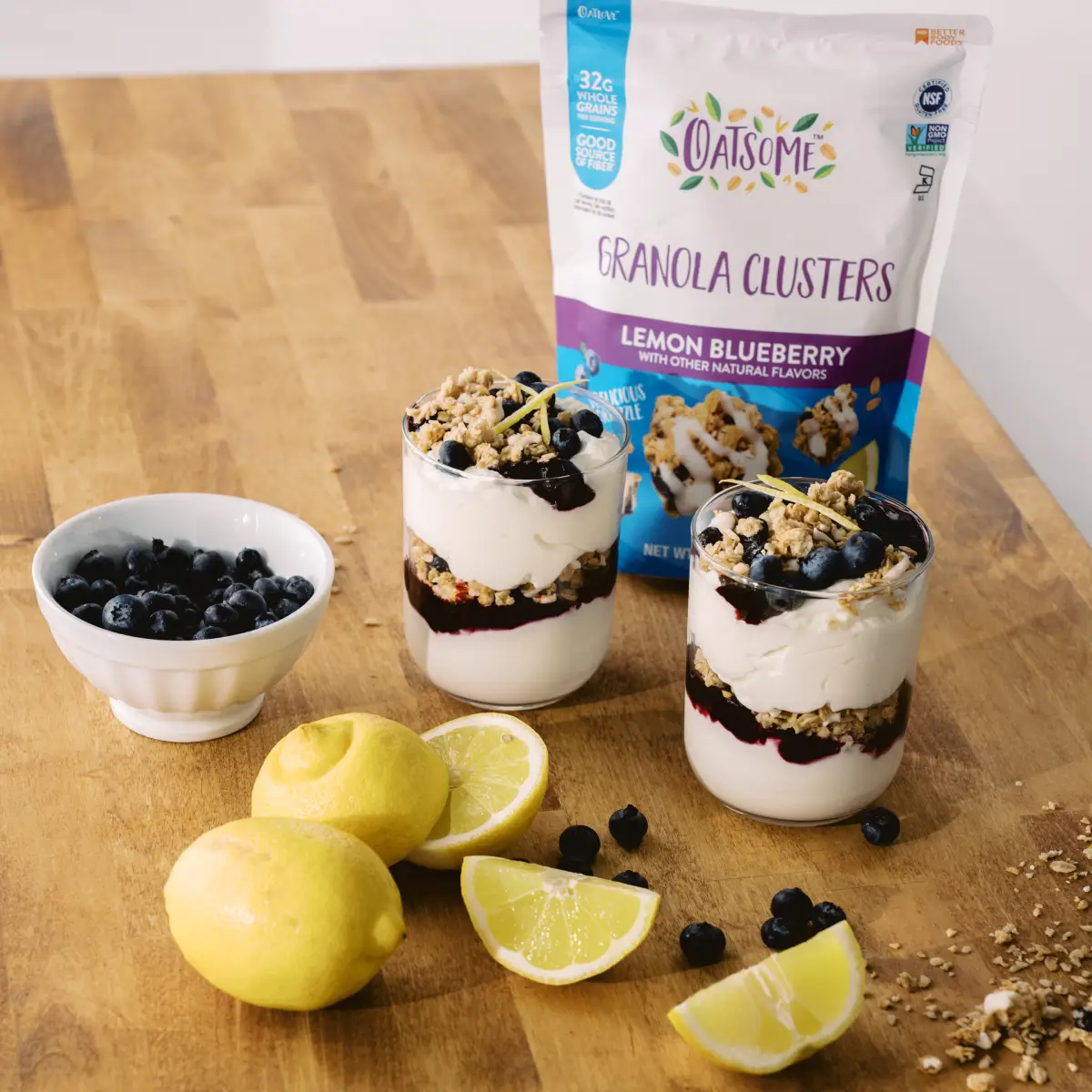 Lemon Blueberry Parfait