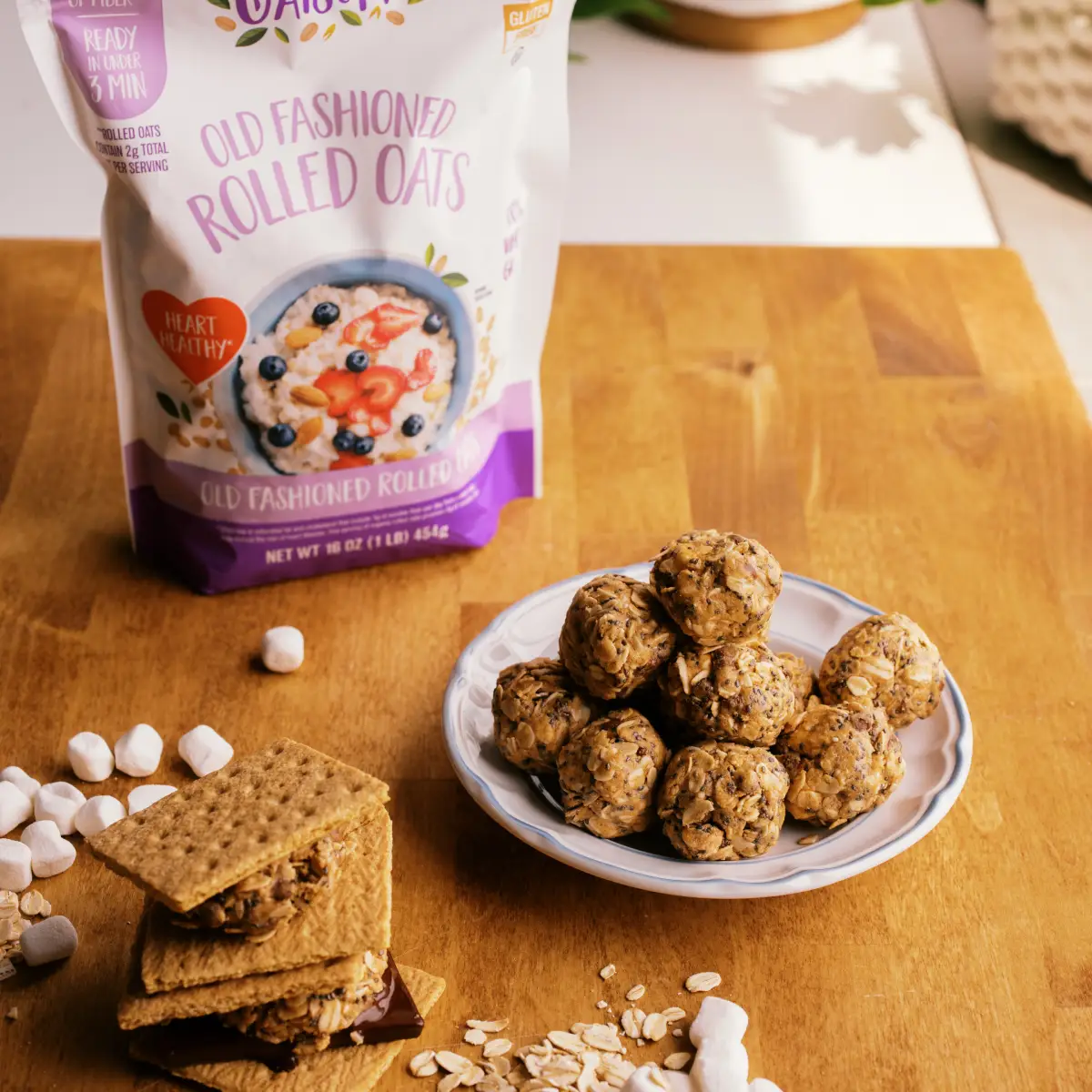 S'mores Protein Balls